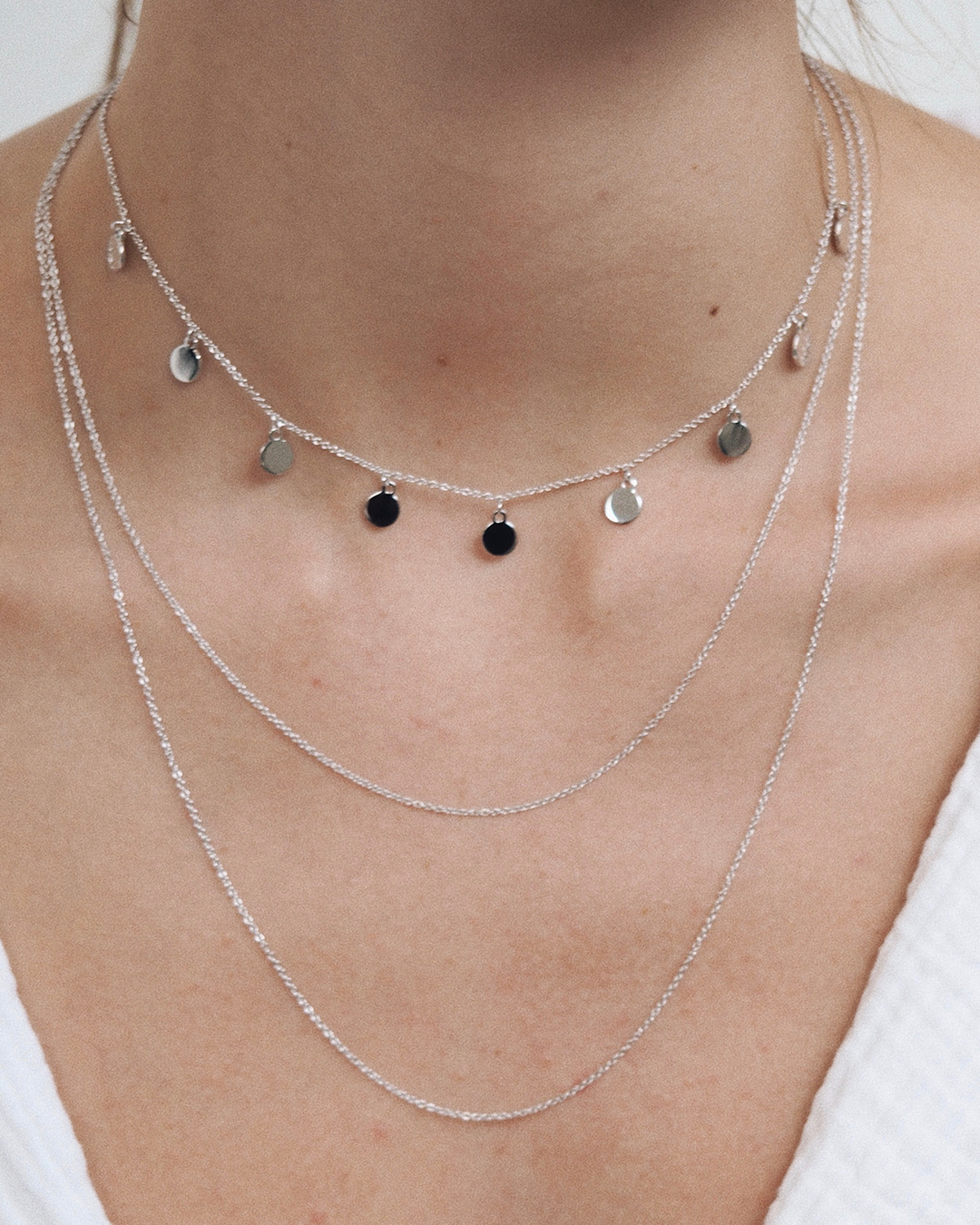 Adjustable Sterling Silver Cable Chain Necklace – YCL