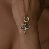 Colgante de ágata cereza SYM