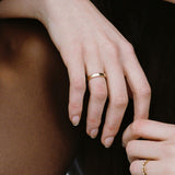 His and Hers Ring Band | 14k Solid Gold