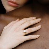 His and Hers Ring Band | 14k Solid Gold