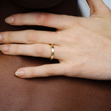 His and Hers Ring Band | 14k Solid Gold