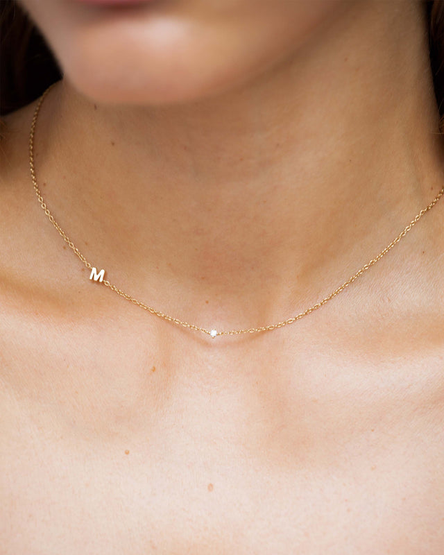 Petite Initial Necklace