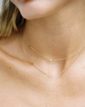 Petite Initial Necklace