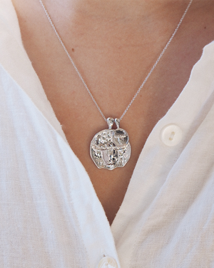 Taurus II Necklace - Sterling Silver