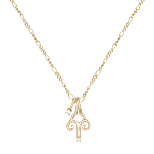 Aries Horoscope Necklace