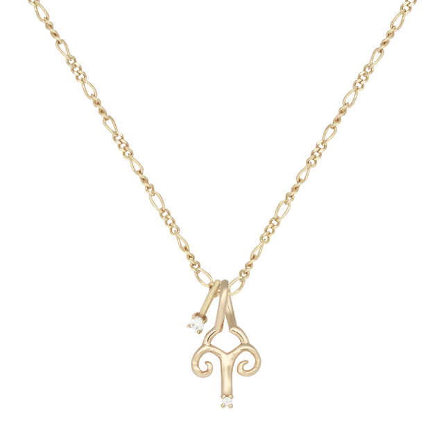 Aries Horoscope Necklace