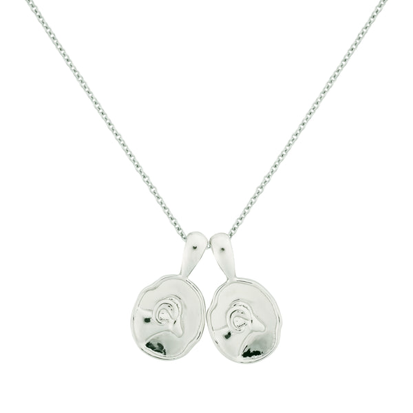 Aries II Necklace - Sterling Silver | 2 Small