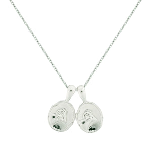 Aries II Necklace - Sterling Silver | 2 Small