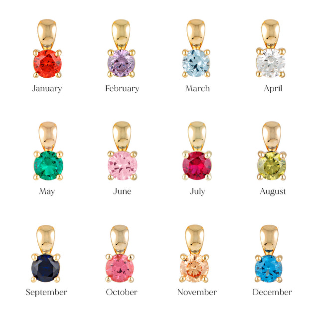 July Birthstone Necklace