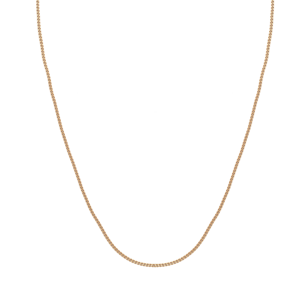 45cm Curb Chain Necklace