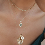 Large Zodiac II Pendant - Sterling Siver