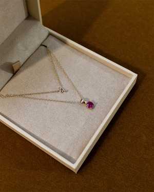 July Birthstone Necklace