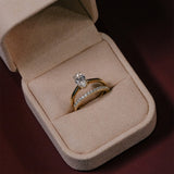 Pavé Moissanite Ring Band | 14k Solid Gold