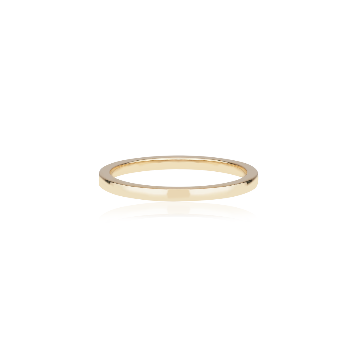 1.5mm Ring Band | 14k Solid Gold