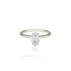 Marquise Moissanite Ring | 14k Solid Gold