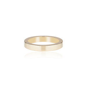 His and Hers Ring Band | 14k Solid Gold