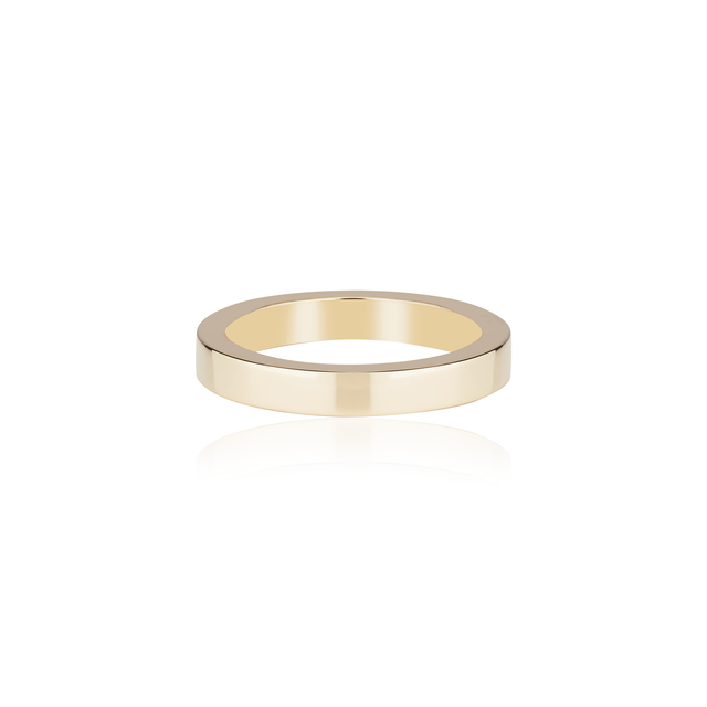 His and Hers Ring Band | 14k Solid Gold