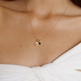 Birthstone Pendant - Sterling Silver