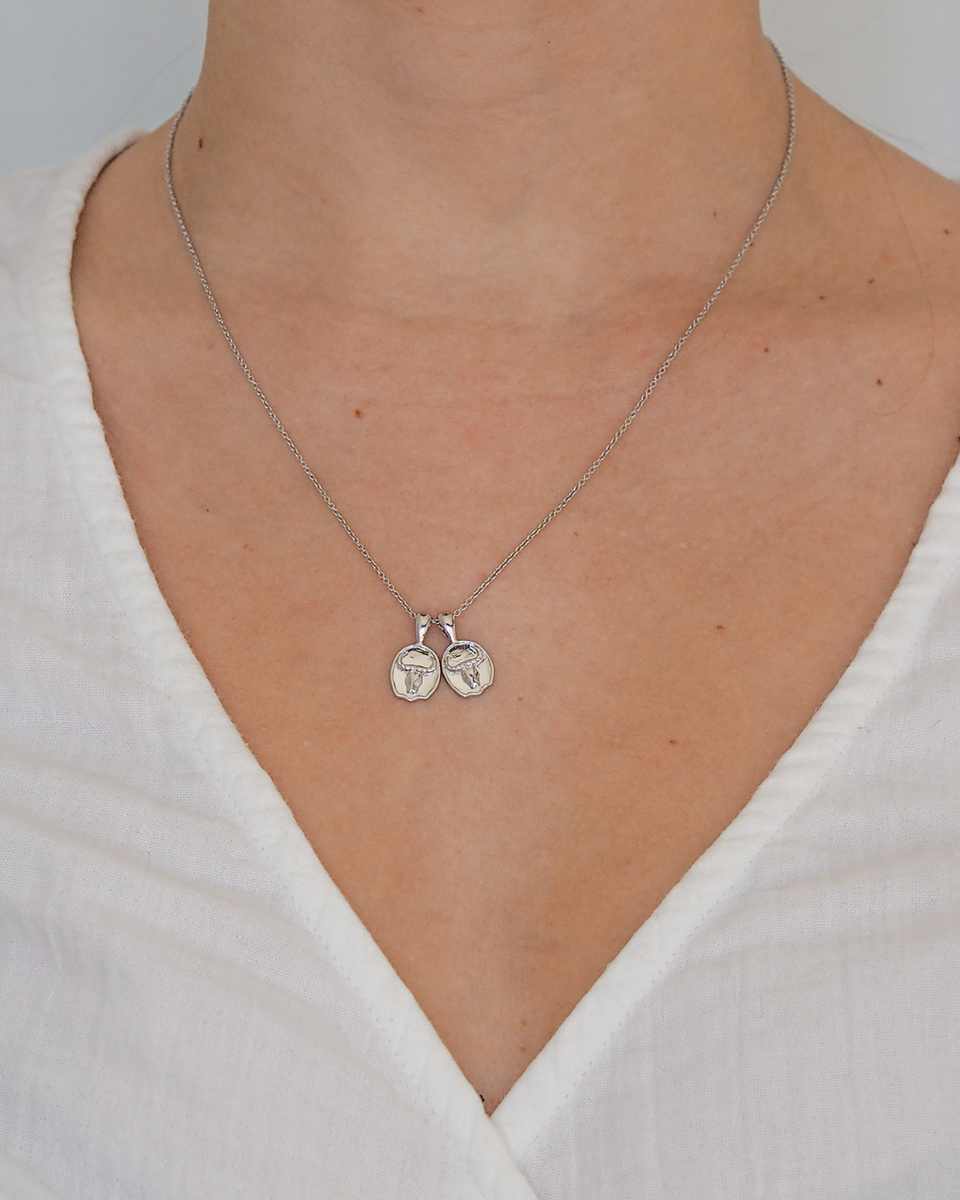 Taurus II Necklace - Sterling Silver | 2 Small