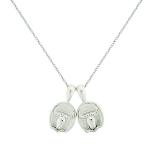 Taurus II Necklace - Sterling Silver | 2 Small