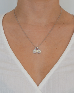 Virgo II Necklace - Sterling Silver | 2 Small