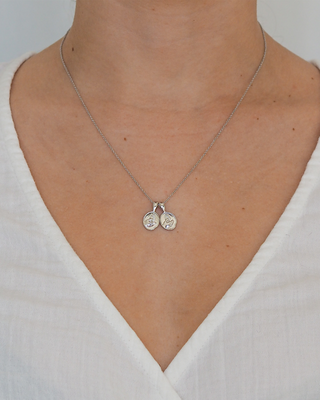 Virgo II Necklace - Sterling Silver | 2 Small