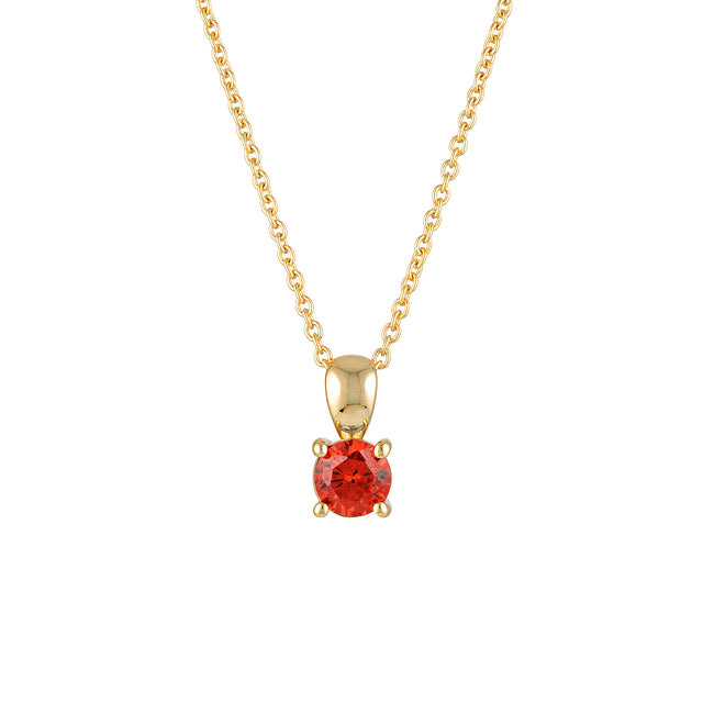 January Birthstone Necklace