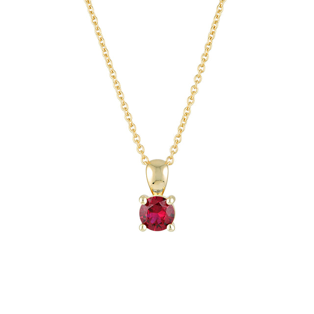 July Birthstone Necklace