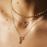 Textural Letter Pendant