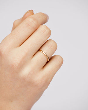 1.5mm Ring Band | 14k Solid Gold