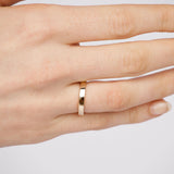 His and Hers Ring Band | 14k Solid Gold