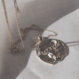 Large Zodiac II Pendant - Sterling Siver